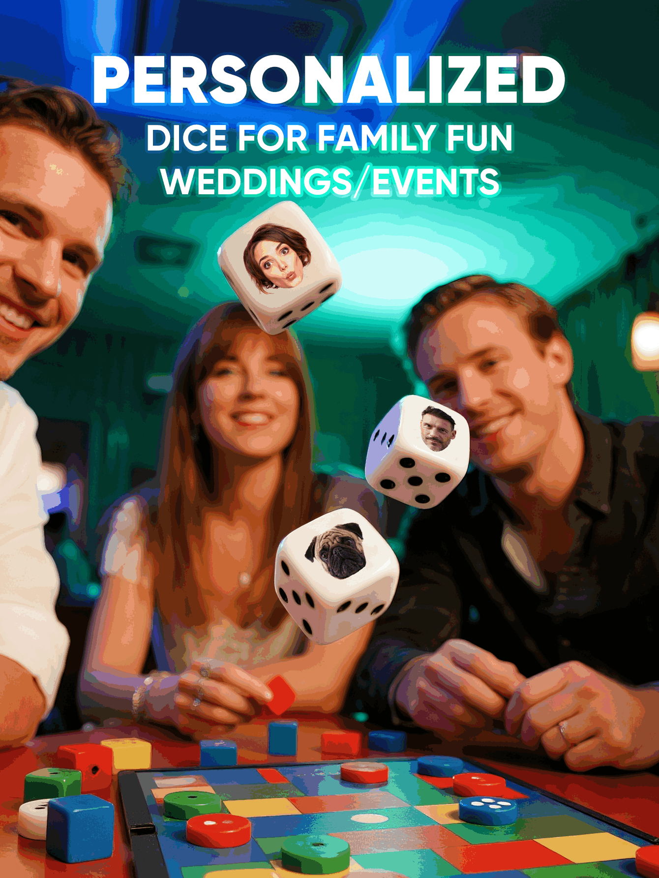 Custom Face Dice Personalized  - Baby Products Gift review and price