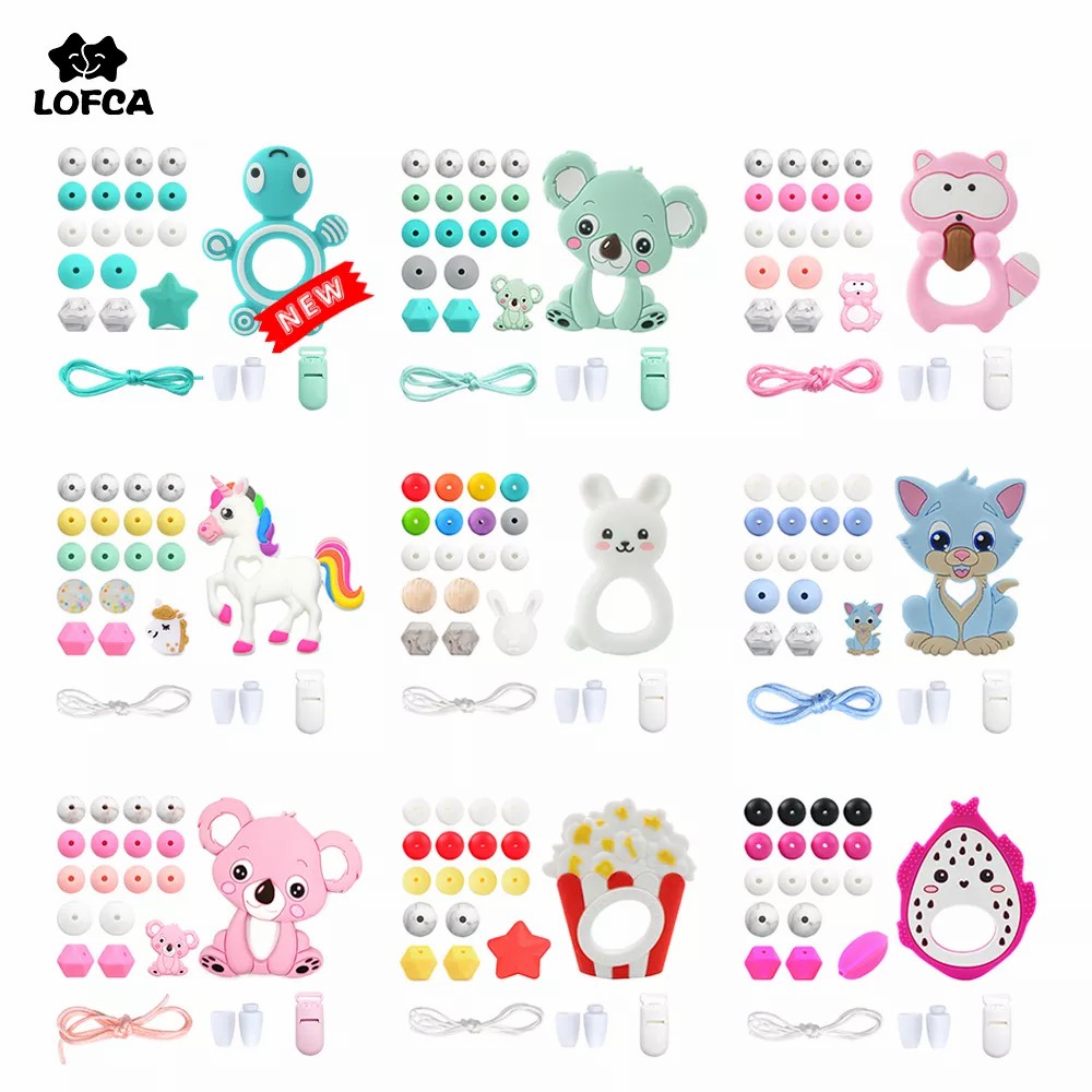 LOFCA Silicone Teether Wood Be - Baby Products Combo review and price