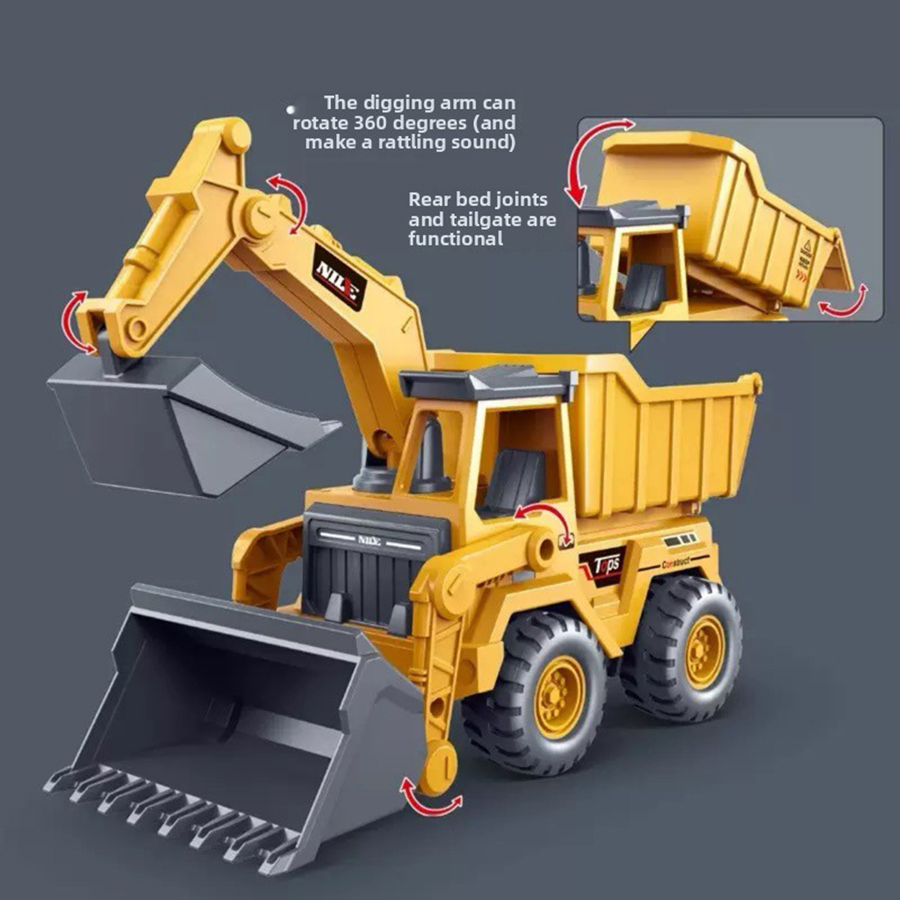 1pcs Excavator Truck Model Toy - Baby Products Gift review and price