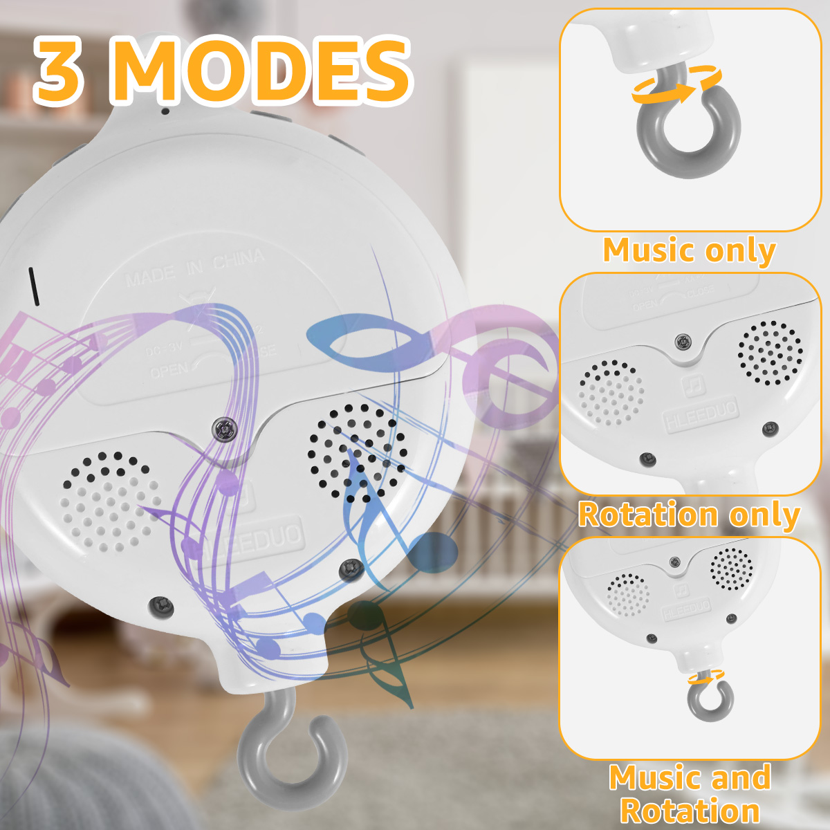 Baby Rotating Music Box ABS Ba - Baby Products Gift review and price