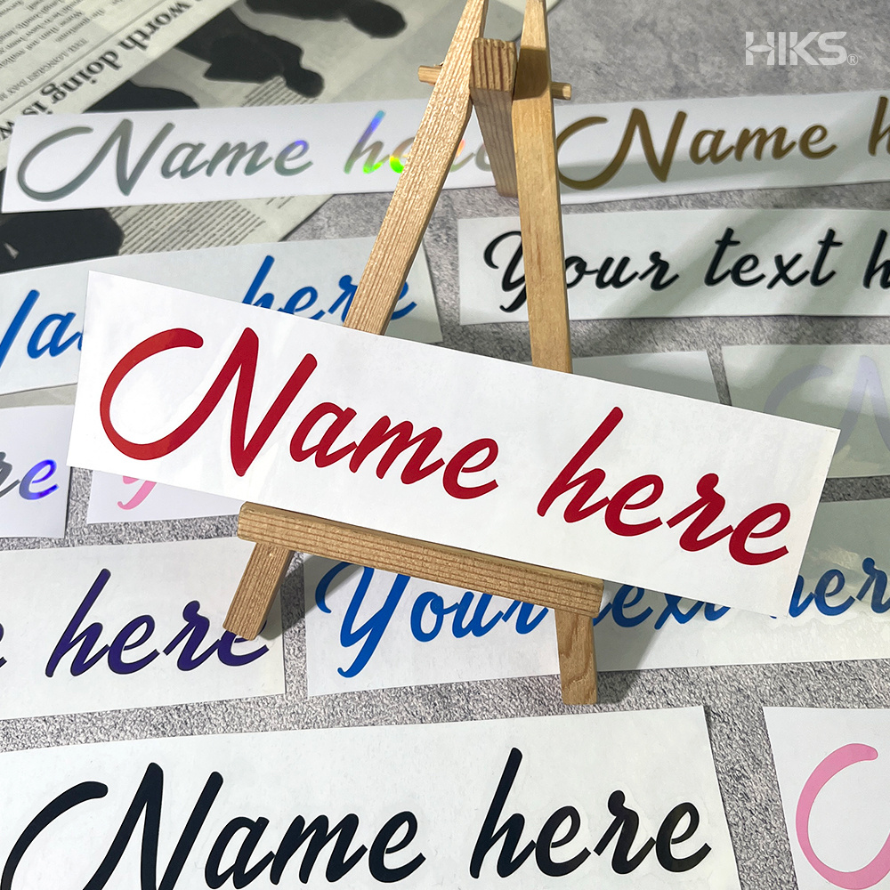 2PCS Custom Cursive Name Vinyl - Zwitsal Baby Products review and price