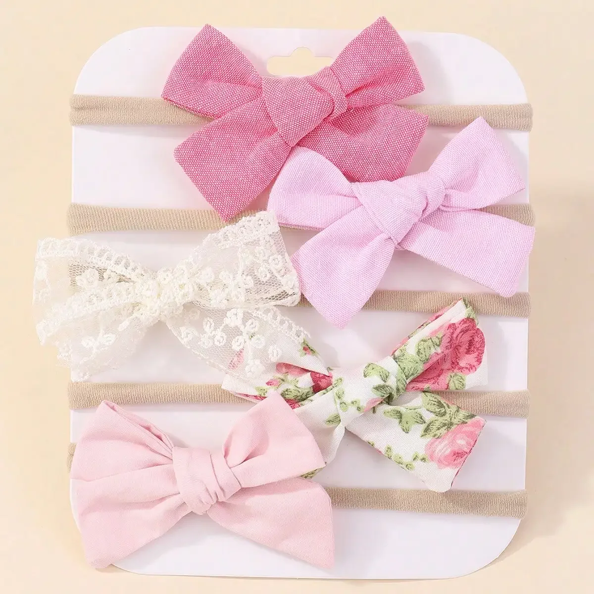 5Pcs/Set Baby Elastic Headband - Baby Products Gift review and price