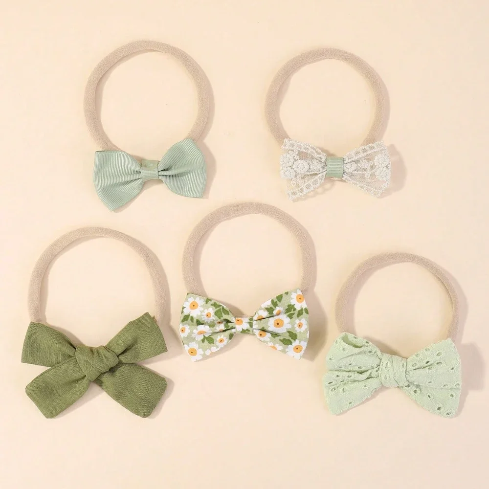 5Pcs/Set Baby Elastic Headband - Baby Products Gift review and price