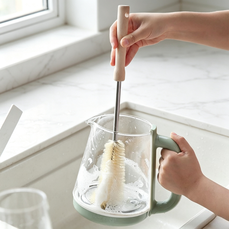 Long Wooden Handle Bottle Brus - Zwitsal Baby Products review and price