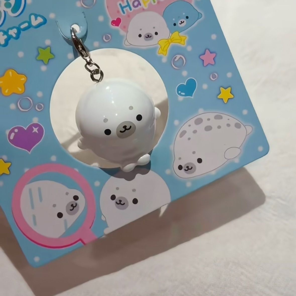 Kawaii Seal Animal Keychain Cu - Baby Products Keeping Bag review and price